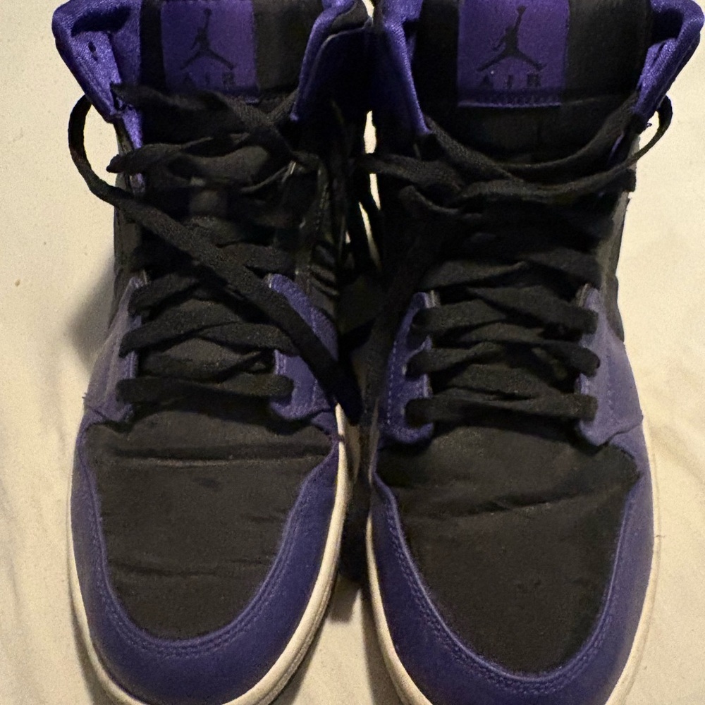 Jordan Athletic Shoes - Black and Purple